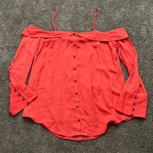 Free People Off the Shoulder Blouse